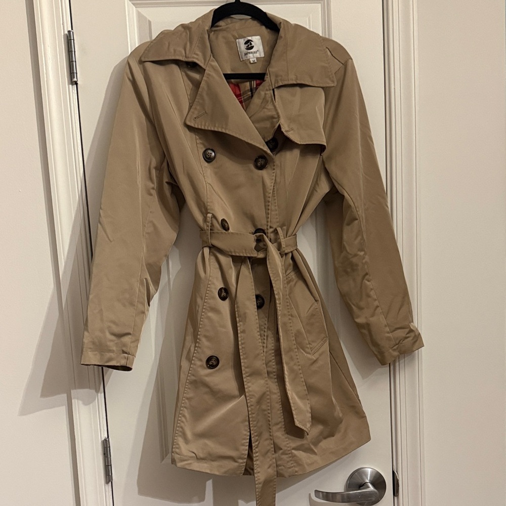 Beige Trench Coat